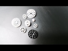 সাদা K1 Mbbr বায়োফিল্ম ক্যারিয়ার মেমব্রেন বায়োফিল্ম রিঅ্যাক্টর 25*10 মিমি